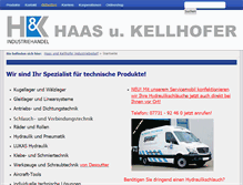 Tablet Screenshot of haasundkellhofer.de